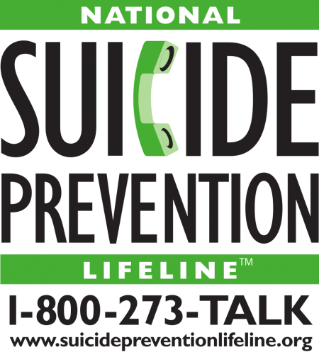 Suicide Prevention Lifeline 1-800-273-TALK