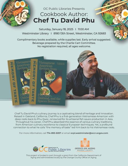 Cookbook Author_Chef Tu David Phu