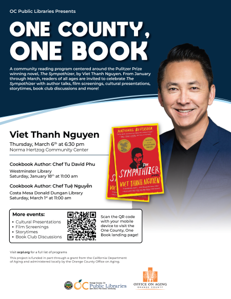 One County, One Book image of Viet Thanh Nguyen event details