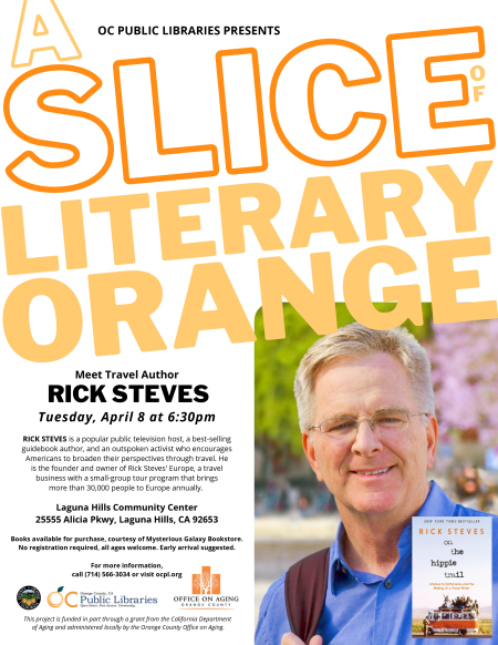 Meet Travel Author Rick Steves Flyer