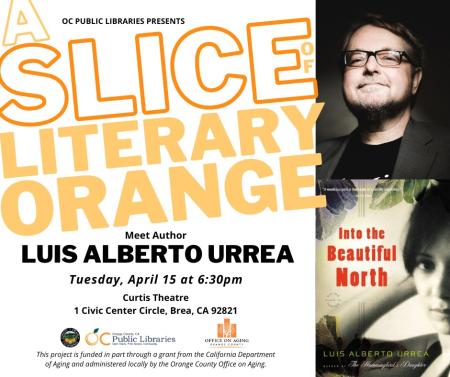 Meet Author LUis Alberto Urrea Flyer