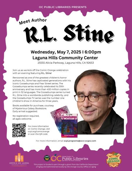 Meet Author R.L. Stine_May 2025