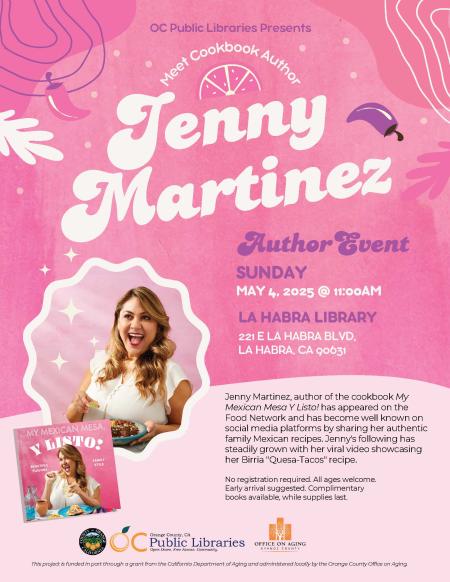 Cookbook Author Jenny Martinez_May 2025