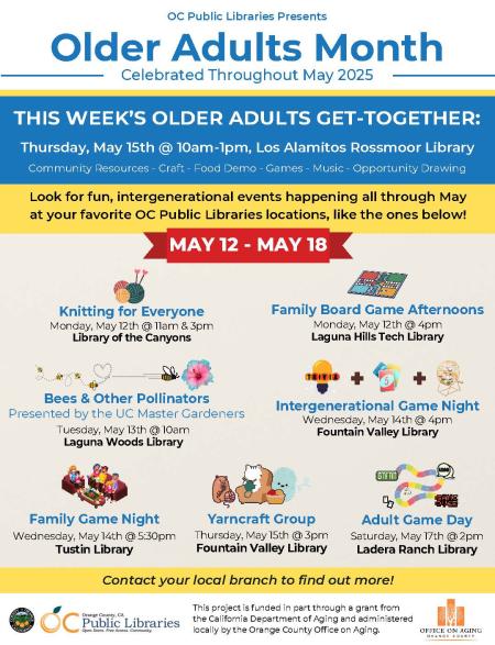 Older Adults Month Weekly Flyers Pg2