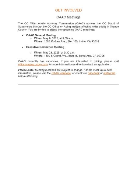 OOA Newsletter April 2025 pg10