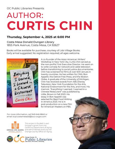 Curtis Chin Author
