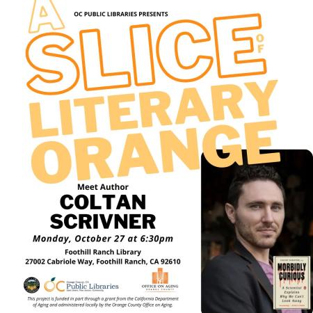 Author Coltan Scrivner
