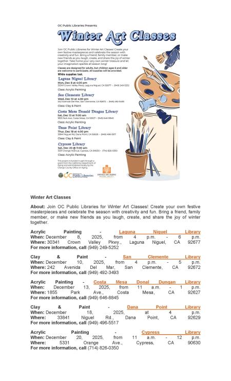 Office on Aging Newsletter - November 2025_Page3