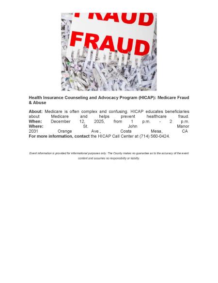 Office on Aging Newsletter - November 2025_Page4