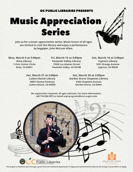 Music Appreciation Series_John McLean Allan Bagpiper