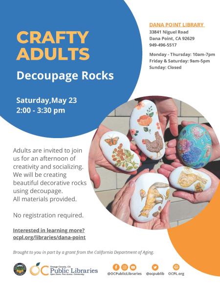 Decoupage Rocks Dana Point May 23
