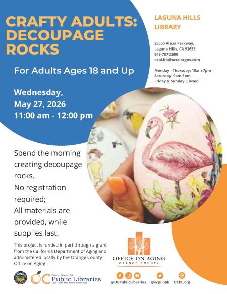 Decoupage Rocks Laguna Hills May 27