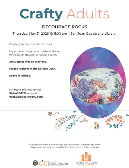 Decoupage Rocks San Juan Cap May 21