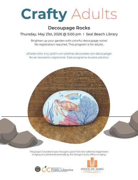 Decoupage Rocks Seal Beach May 21