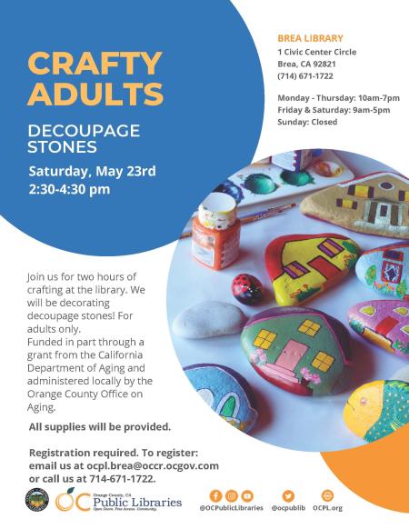 Decoupage Stones Brea May 23